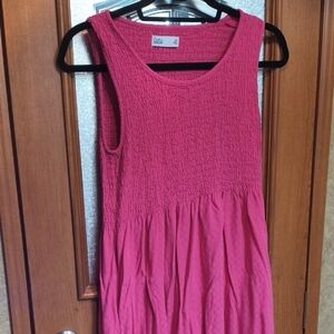 10 Items/$10 Pink Sleeveless Dress
